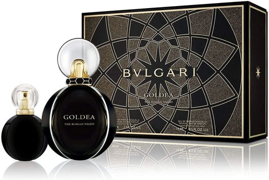 Bvlgari Goldea The Roman Night - Eau De Parfum 50ml+15ml Mini Set
