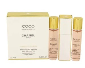 Amazoncom  Chanel Coco Mademoiselle Twist  Spray Eau De Parfum  Coco  Mademoiselle  3x20ml07oz 21 Oz  Beauty  Personal Care