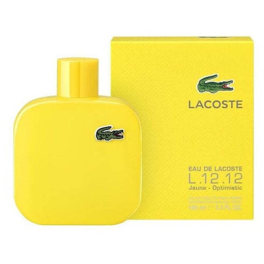 Lacoste Yellow Jaune Optimistic For Men - Eau De Toilette 100ml