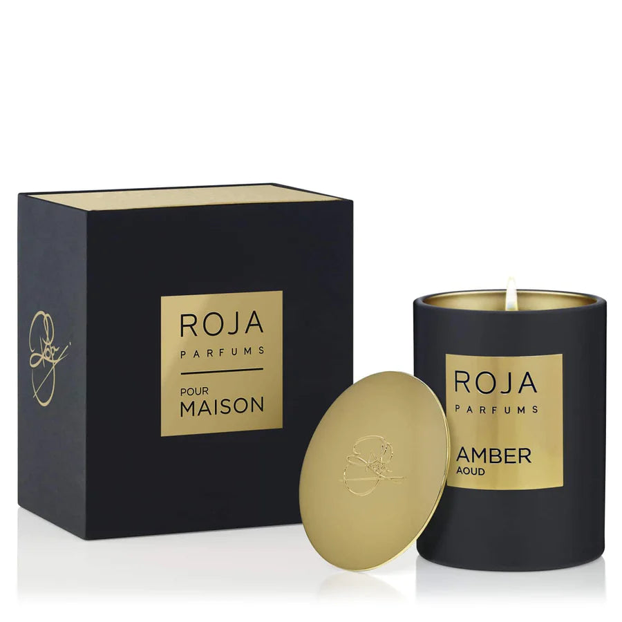 Roja Parfums Pour Maison Amber Aoud Candle 1KG